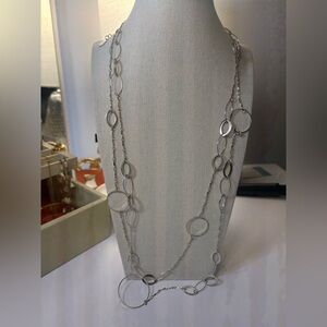 Elegant Silver Chain Necklace